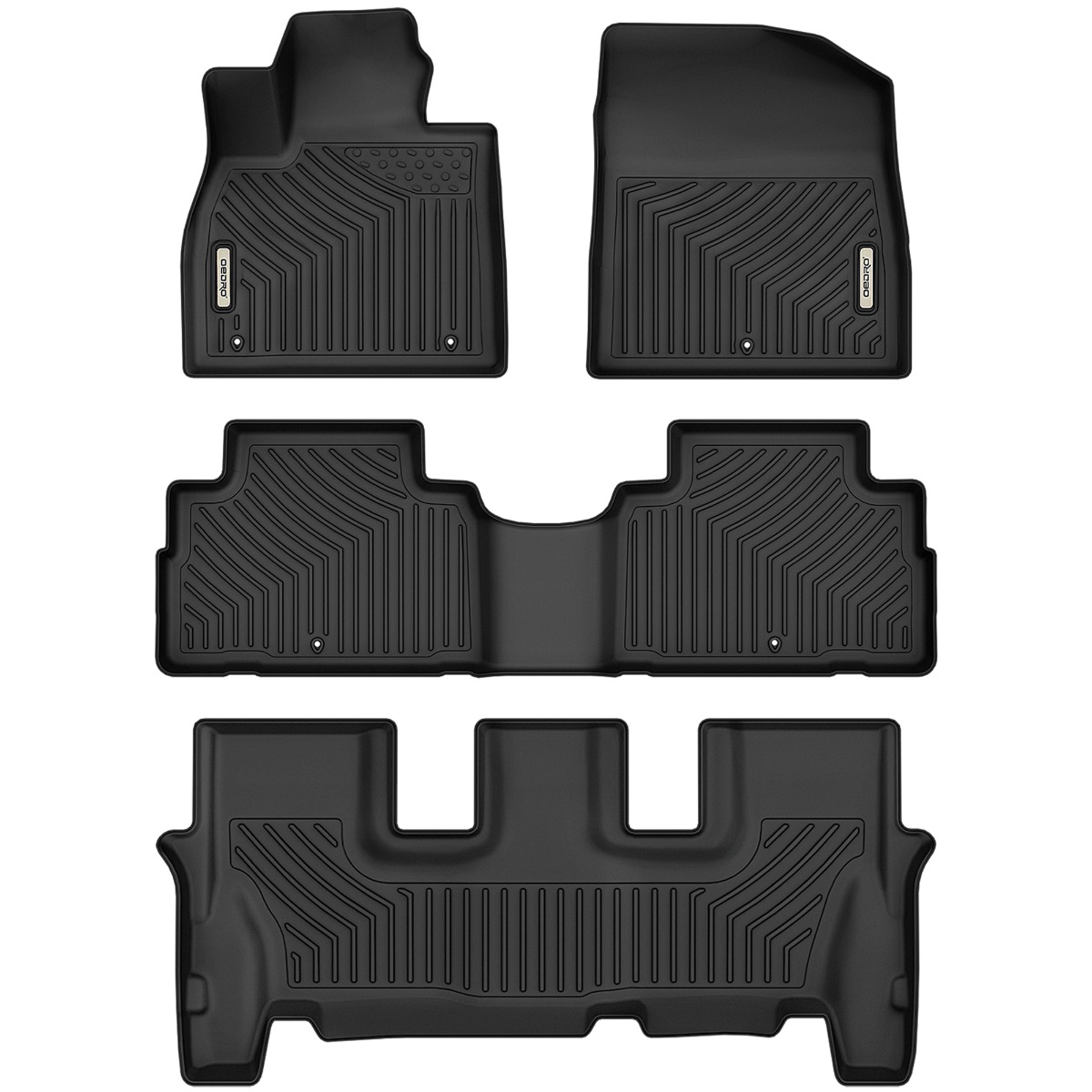 2020-2024 Hyundai Palisade All-Weather Floor Mats