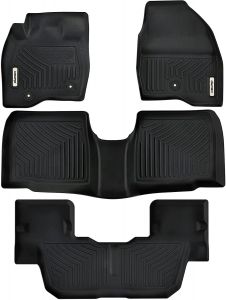 OEDRO Floor Mats for 2015-2019 Ford Explorer Without 2nd Row