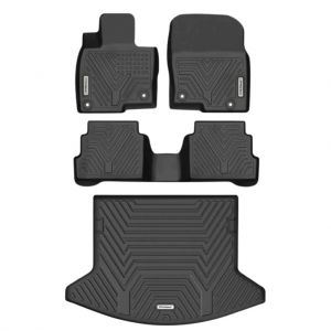 YITAMOTOR® 2017-2021 Mazda CX-5 Cargo Liner Floor Mats, All-Weather ...