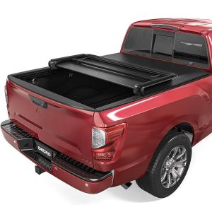 OEDRO® 5.5ft Soft Tri-fold Tonneau Cover For 2017-2024 Nissan Titan ...