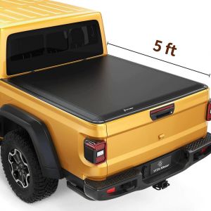 YITAMOTOR® Soft Tri-fold 2020-2024 Jeep Gladiator, Fleetside 5 Ft Bed ...