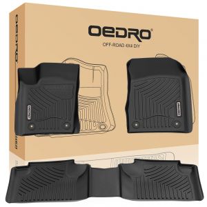 OEDRO All-Weather Floor Mats for 2022 Jeep Grand Cherokee WK, 2016-2021 ...