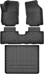 YITAMOTOR® Floor Mats Cargo Liner for 2018-2024 Chevrolet Equinox w/o ...