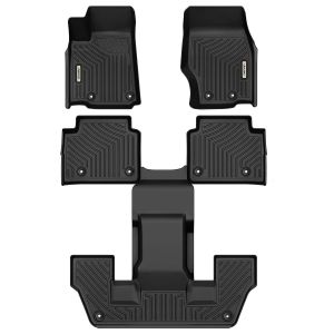 2021-2024 Jeep Grand Cherokee L Floor Mats 3 Row Liner Set | OEDRO®