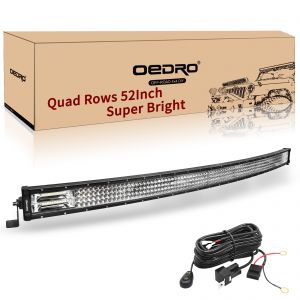 52 Inch Curved Quad-Row Off-road Led Light Bar | OEDRO®