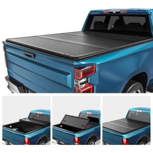 OEDRO® 6.9FT FRP Hard Tri-fold Tonneau Cover Fold Truck Bed Covers ...