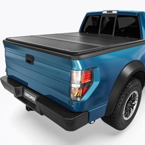 OEDRO 5.5ft FRP Hard Tri-fold Tonneau Cover Fold Truck Bed Covers ...