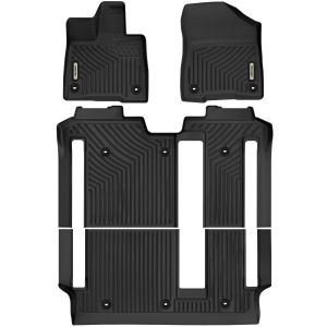 Oedro Floor Mats Liners Carpet Mat All Weather For Toyota Sienna Only For Seat