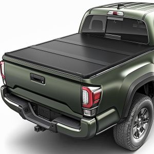 Yitamotor Frp Hard Tri Fold Truck Bed Tonneau Cover Compatible With