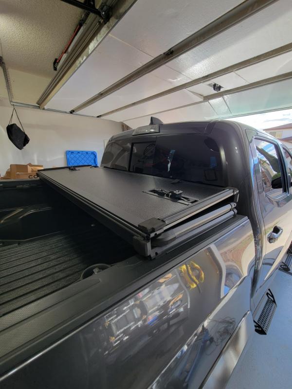 YITAMOTOR® Hard Tri-fold Truck Bed Tonneau Cover Compatible with 2022 ...