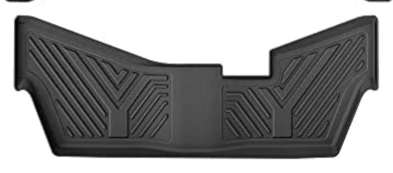 Oedro Floor Mats For 2016 2022 Honda Pilot Unique Black Tpe All Weather Guard Front Rear Full 6595