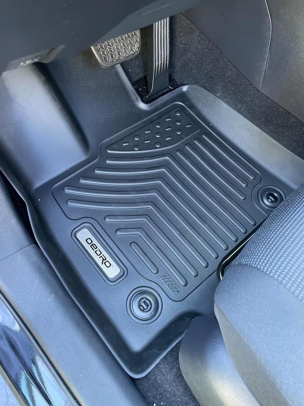 OEDRO Floor Mats for 2019-2024 Toyota RAV4 Hybrid Only, Unique Black ...